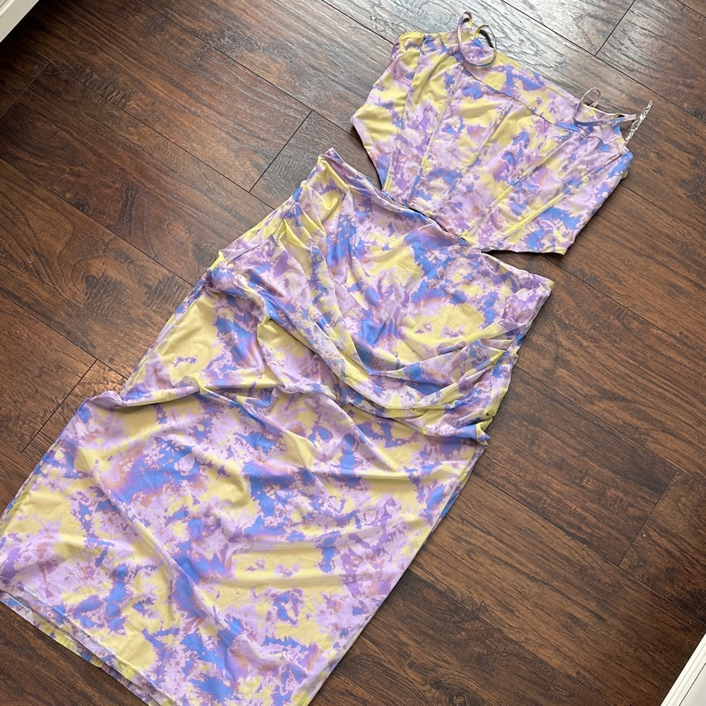 Fashion Nova Maxi Skirt Set